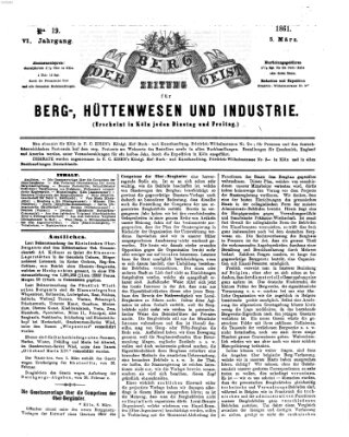 Der Berggeist Dienstag 5. März 1861