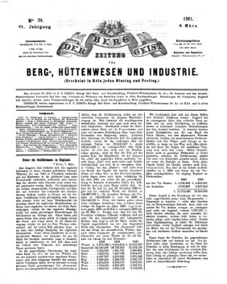 Der Berggeist Freitag 8. März 1861