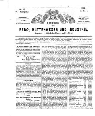 Der Berggeist Dienstag 19. März 1861