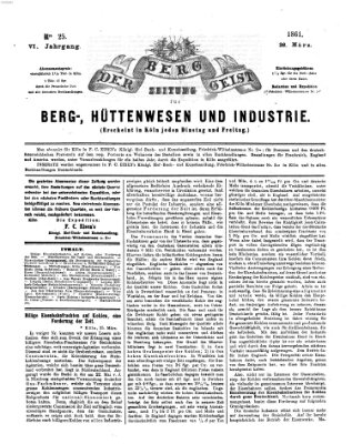 Der Berggeist Dienstag 26. März 1861