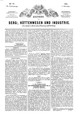 Der Berggeist Dienstag 1. Oktober 1861