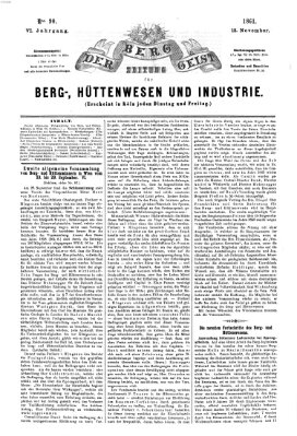 Der Berggeist Dienstag 12. November 1861