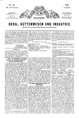 Der Berggeist Dienstag 8. April 1862