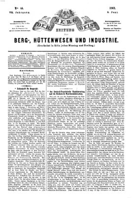 Der Berggeist Dienstag 3. Juni 1862