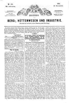 Der Berggeist Freitag 19. Dezember 1862