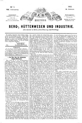 Der Berggeist Freitag 16. Januar 1863