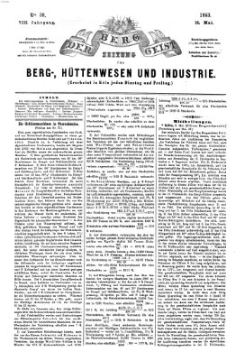 Der Berggeist Dienstag 12. Mai 1863