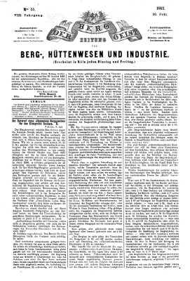 Der Berggeist Freitag 10. Juli 1863