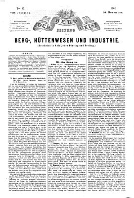 Der Berggeist Freitag 20. November 1863