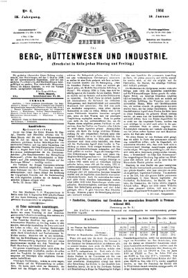 Der Berggeist Dienstag 19. Januar 1864