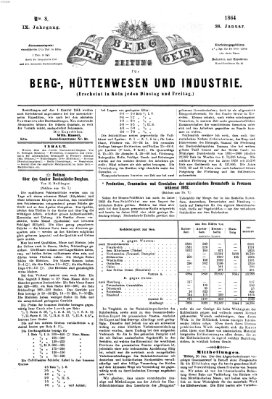 Der Berggeist Dienstag 26. Januar 1864