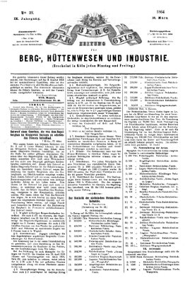 Der Berggeist Freitag 18. März 1864