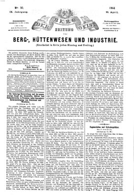 Der Berggeist Dienstag 12. April 1864