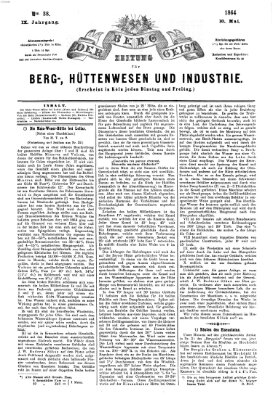 Der Berggeist Dienstag 10. Mai 1864