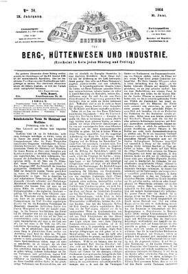 Der Berggeist Dienstag 21. Juni 1864