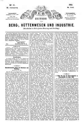 Der Berggeist Freitag 24. Juni 1864