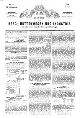 Der Berggeist Freitag 8. Juli 1864