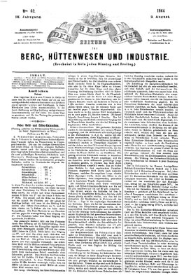 Der Berggeist Dienstag 2. August 1864