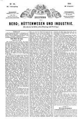 Der Berggeist Freitag 26. August 1864