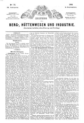 Der Berggeist Dienstag 6. September 1864