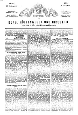 Der Berggeist Freitag 21. Oktober 1864