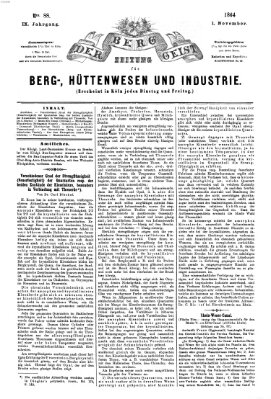 Der Berggeist Dienstag 1. November 1864