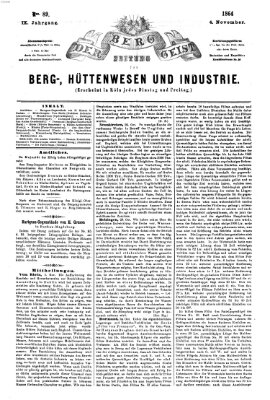 Der Berggeist Freitag 4. November 1864