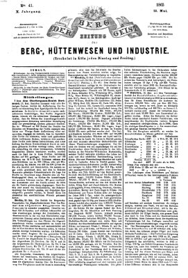 Der Berggeist Dienstag 23. Mai 1865