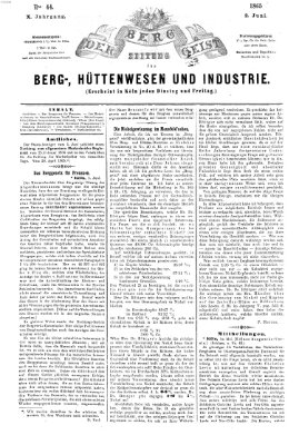 Der Berggeist Freitag 2. Juni 1865