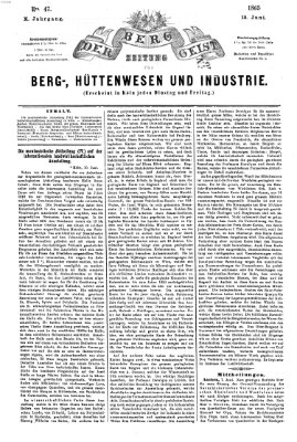 Der Berggeist Dienstag 13. Juni 1865