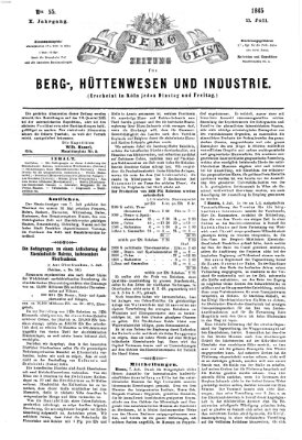 Der Berggeist Dienstag 11. Juli 1865