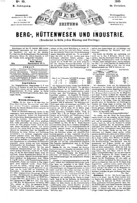 Der Berggeist Dienstag 24. Oktober 1865