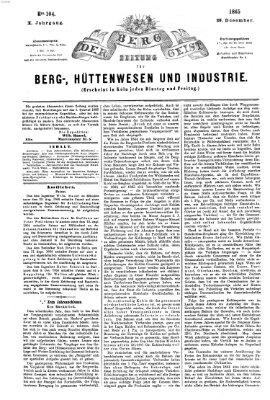 Der Berggeist Freitag 29. Dezember 1865