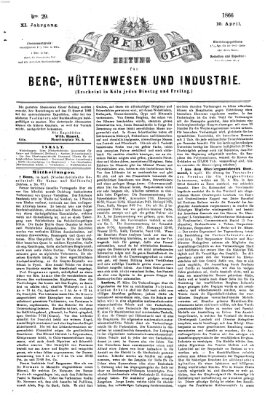 Der Berggeist Dienstag 10. April 1866