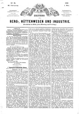 Der Berggeist Dienstag 1. Mai 1866