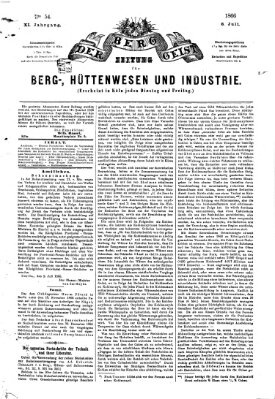 Der Berggeist Freitag 6. Juli 1866