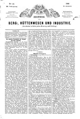 Der Berggeist Dienstag 21. August 1866