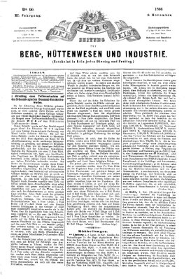 Der Berggeist Freitag 9. November 1866