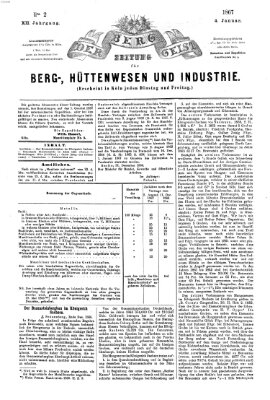 Der Berggeist Freitag 4. Januar 1867