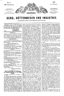 Der Berggeist Freitag 11. Januar 1867