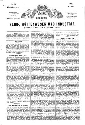 Der Berggeist Dienstag 14. Mai 1867