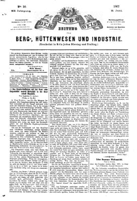 Der Berggeist Freitag 21. Juni 1867