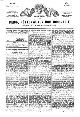 Der Berggeist Dienstag 9. Juli 1867