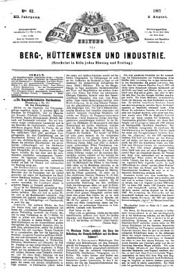 Der Berggeist Freitag 2. August 1867