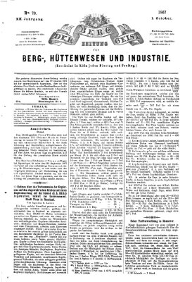 Der Berggeist Dienstag 1. Oktober 1867