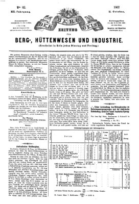 Der Berggeist Freitag 11. Oktober 1867