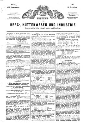 Der Berggeist Dienstag 15. Oktober 1867