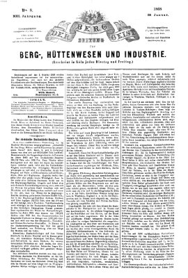 Der Berggeist Dienstag 28. Januar 1868