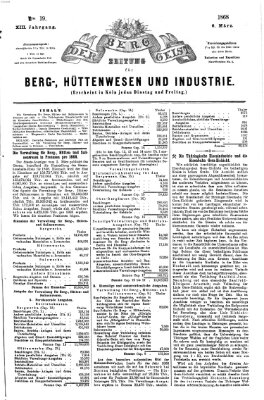 Der Berggeist Freitag 6. März 1868