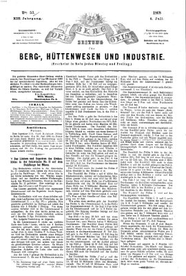 Der Berggeist Freitag 3. Juli 1868